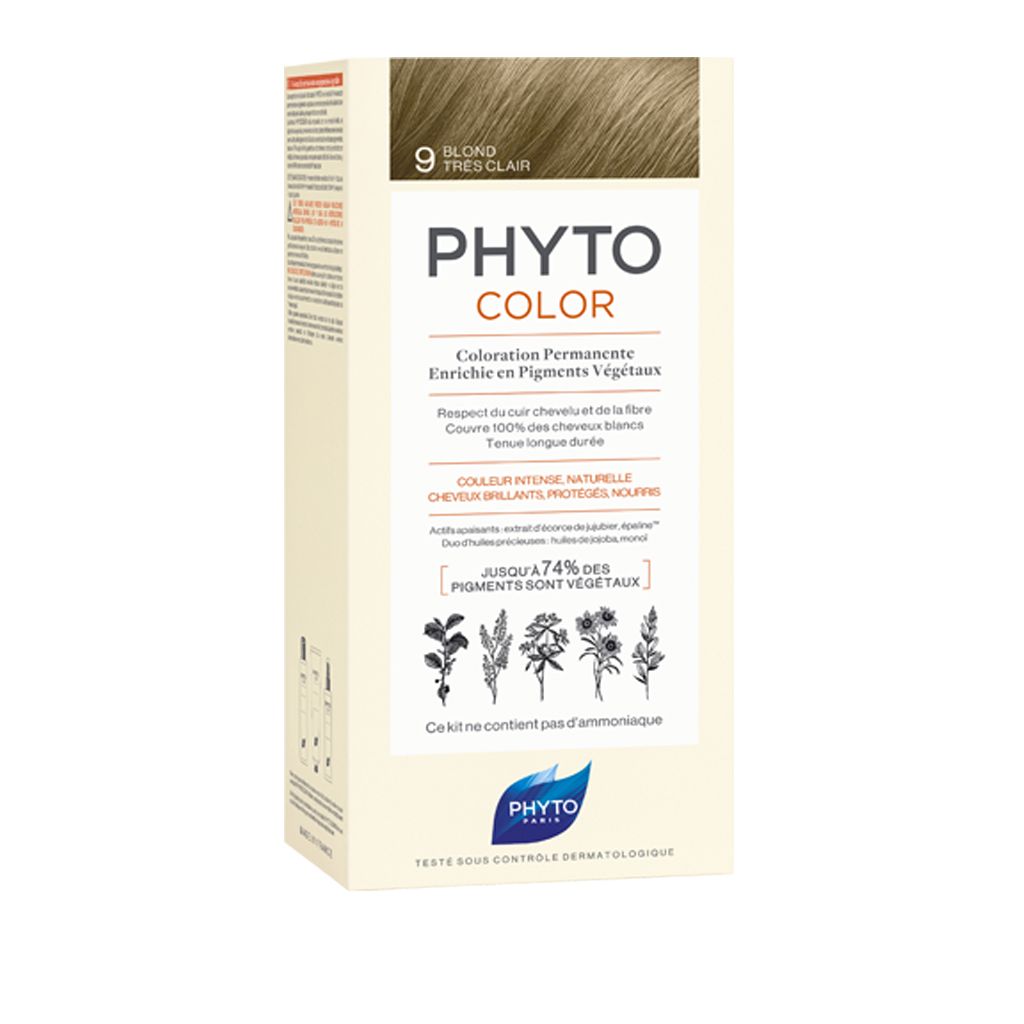 PHYTOCOLOR 9 Sehr Helles Blond