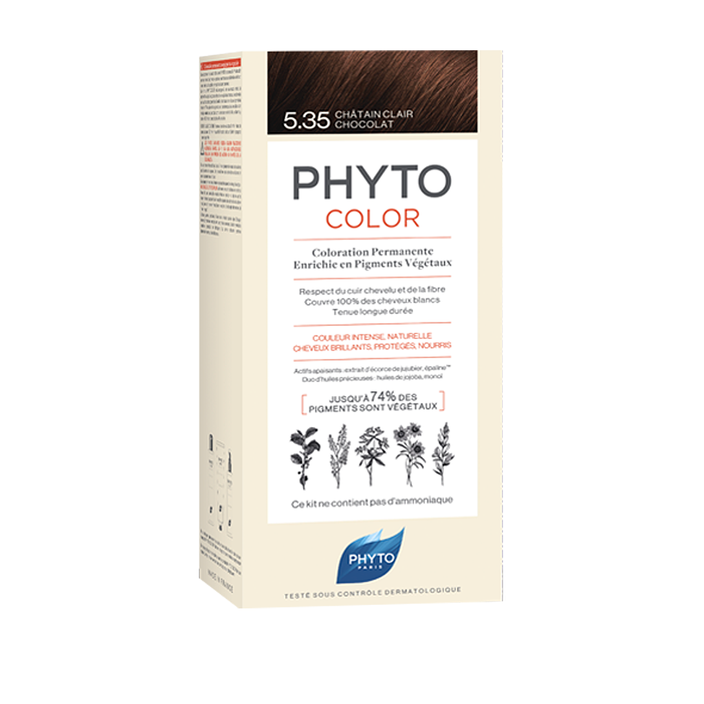 PHYTOCOLOR 5.35 Light Chocolate Brown
